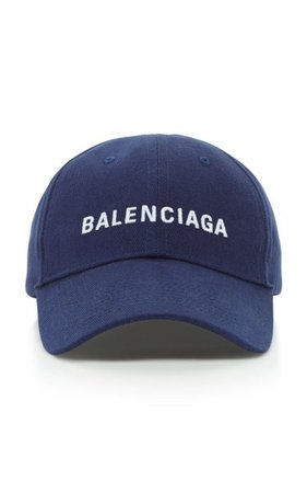 Embroidered Cotton-Twill Baseball Cap By Balenciaga | Moda Operandi