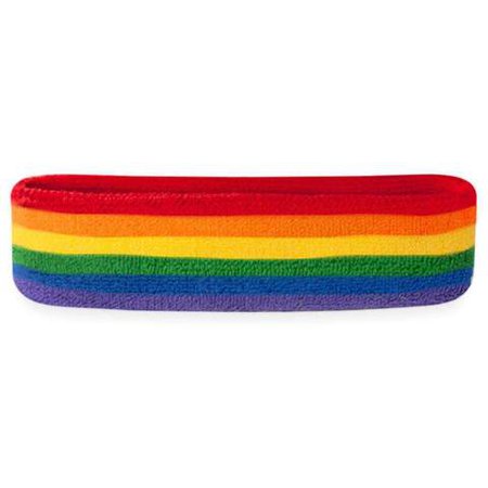 Rainbow Head Sweatbands – Suddora