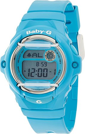 Amazon.com: Casio G-shock BG169R-2B-CR Baby-G-Whale reloj para mujer de color azul celeste, Azul : Ropa, Zapatos y Joyería