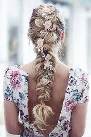 plait with flowers - Google Search