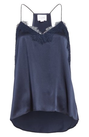 CAMI NYC The Racer Snake Print Silk Camisole | Nordstrom
