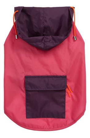 WARE OF THE DOG Hooded Dog Raincoat | Nordstrom