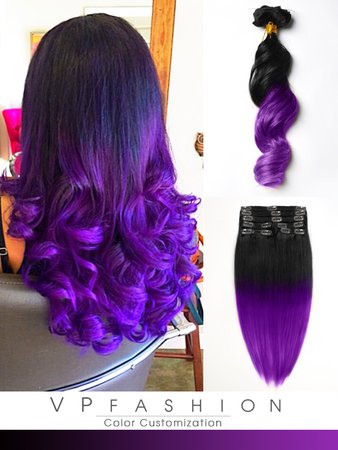 Stefani Picchi Purple Series Colorful Clip In C023 [C023] - $139.00 : - VPfashion.com