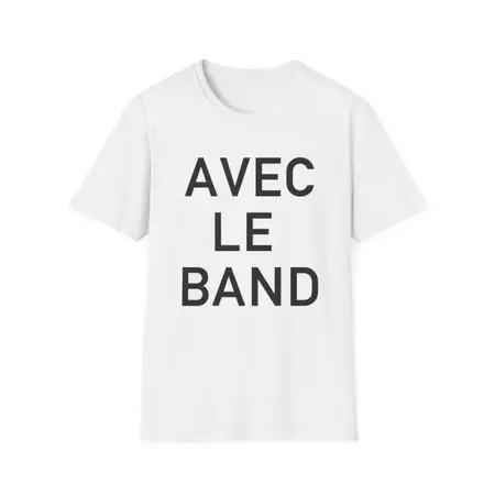 Avec Le Band T-Shirt - ootheday.
