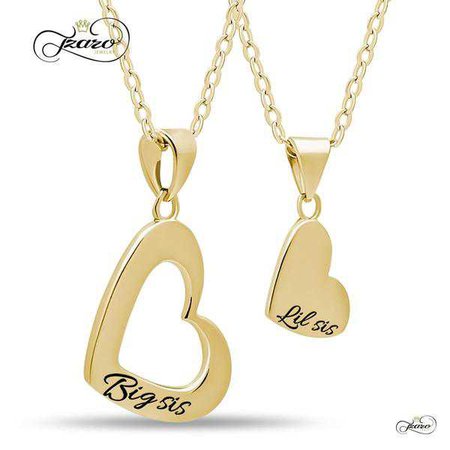 Fashiontage - Gold Plated Chain Geometric Necklace Pendant Jewelry Set - 921873481789