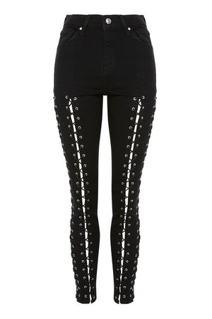 MOTO Extreme Lace Up Jamie Jeans