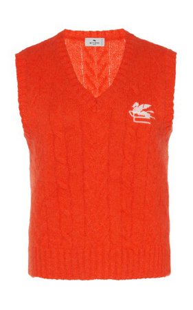 Mohair-Blend Sweater Vest By Etro | Moda Operandi