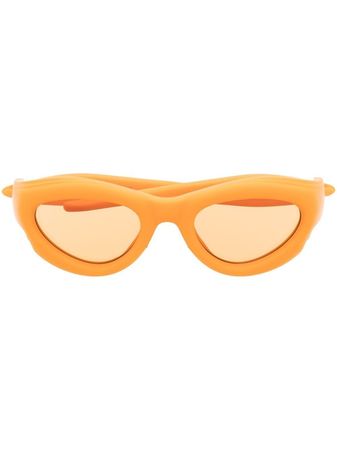 Bottega Veneta Eyewear BV1162S layered-design Sunglasses - Farfetch