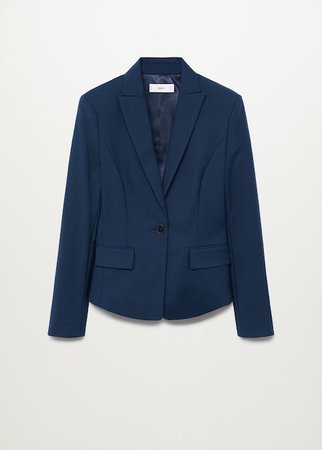 Essential structured blazer - Women | Mango United Kingdom