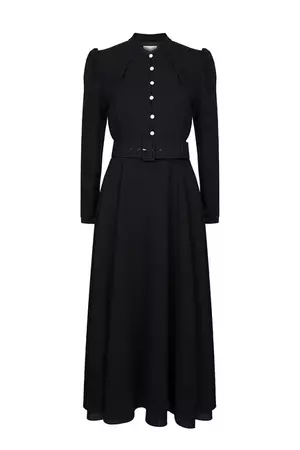 Ahana Black Long Sleeve Dress – Beulah London