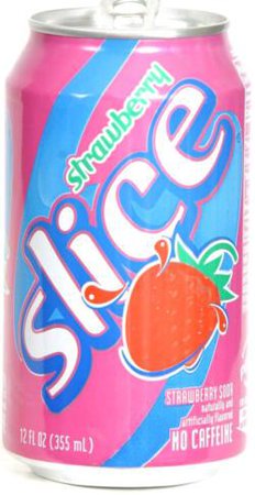 SLICE-Strawberry soda-355mL-United States