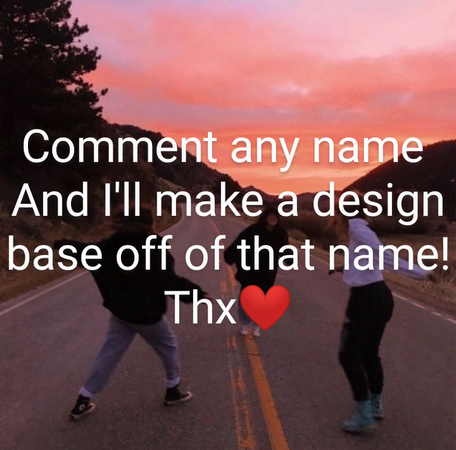 comment a name