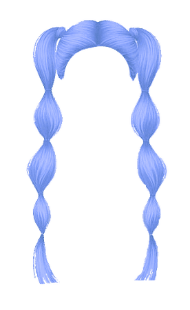 Nightcrawler Bubbles Sims 4 Hair - Pastel Blue (Dei5 Edit)