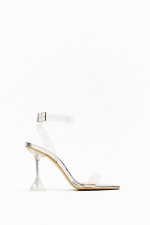 It's All So Clear Now Clear Stiletto Heels | Nasty Gal