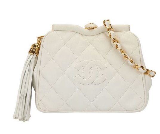 CHANEL 1990 QUILTED CC HAND BAG