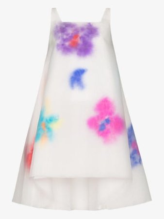 Susan Fang layered feather mini dress | Browns