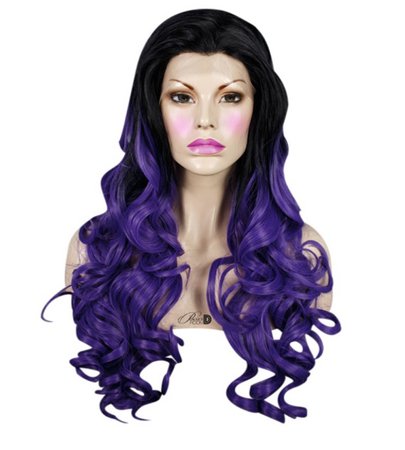 Grape Jam Lace Front Wig
