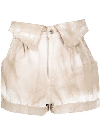 Stella McCartney tie-dye denim shorts 603007SOH31 - Farfetch