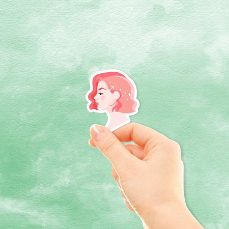 Sagittarius Woman Sticker Decal | Etsy
