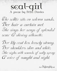 seal girl poem