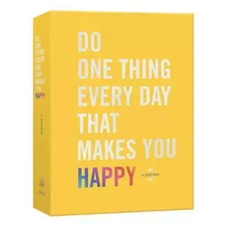 Do One Thing Every Day That Makes You Happy : A Journal - By Robie Rogge & Dian G. Smith (Paperback) : Target