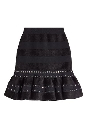 Embellished Skirt with Ruffles Gr. M