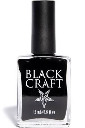 black creme nail polish Black Craft