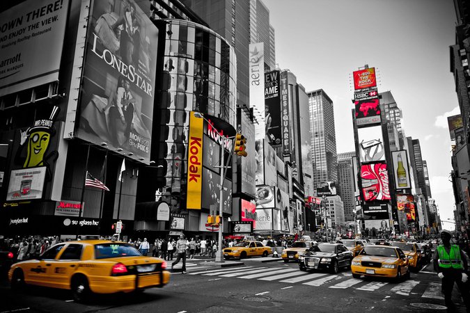 New York Red Yellow - Free photo on Pixabay