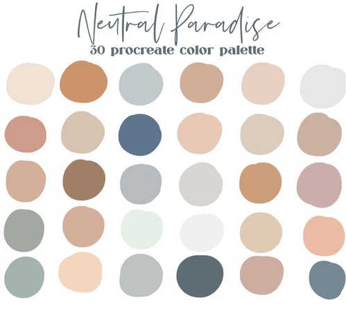 neutral makeup palette