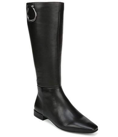 Naturalizer Carella Wide Calf Leather Riding Boots | Dillard's