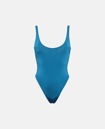 Women's Ink Blue Classic Swimsuit | Stella McCartney Women