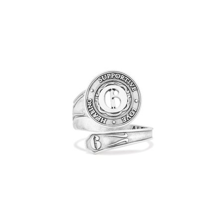 Alex and Ani Number 6 Spoon Ring PC16SR06S - Rings - Alex and Ani - Shop By Brand
