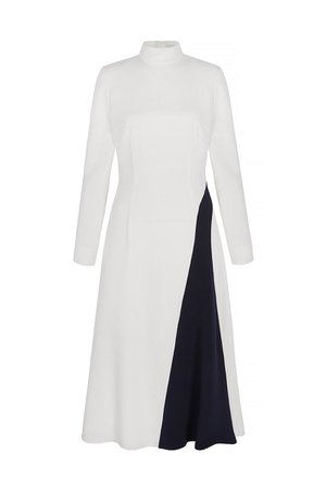 Evangeline-White-and-Navy-Dress – Suzannah