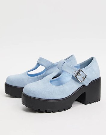 pastel blue mary janes
