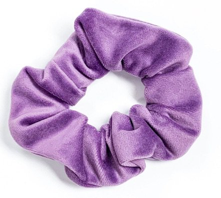 lavender schrunchies