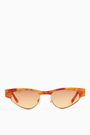 Slim Orange Sunglasses | Topshop