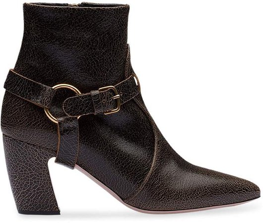 removable strap ankle boots