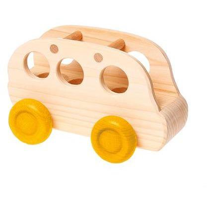 Grimm's Natural Wood Bus - The Natural Baby Company