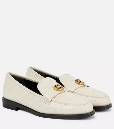 Gucci - Double G matelassé leather loafers | Mytheresa