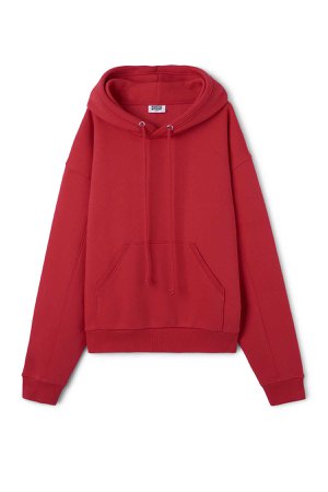 Ailin Hooded Sweatshirt - Light Red - Hoodies & sweatshirts - Weekday GB