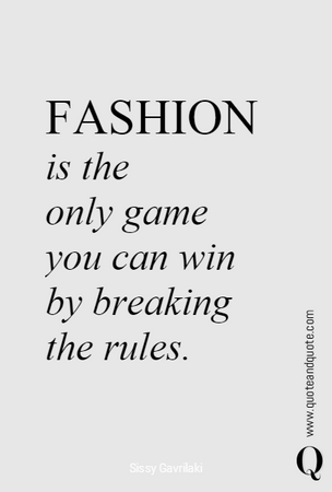 fashion quote text