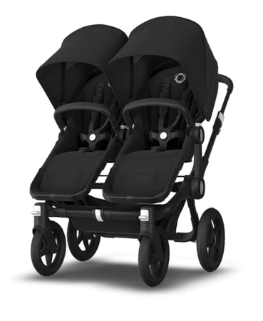 Bugaboo Donkey 3 Twin Seat and Bassinet Stroller - Black Frame