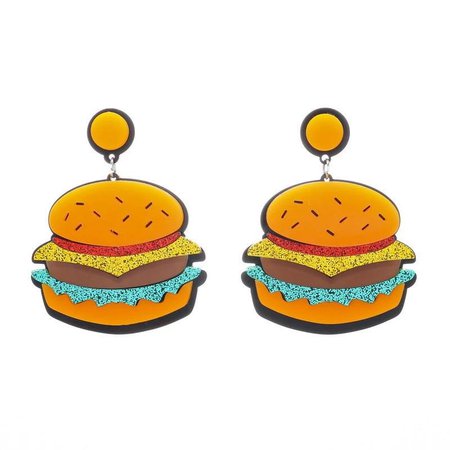 Cheeseburger Earrings - Own Saviour