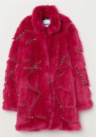 Fur Coat from H&M x Moschino