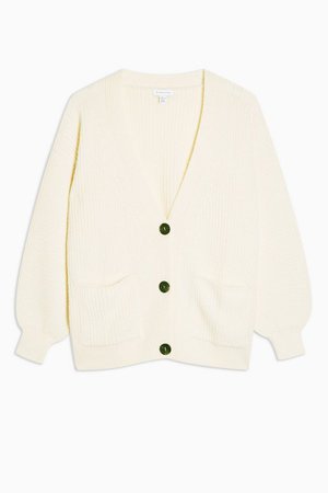 Oat Midi Knitted Cardigan | Topshop