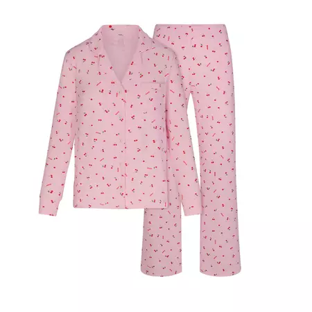 SOFT LOUNGE SLEEP SET pyjama skims | CHERRY BLOSSOM PRINT