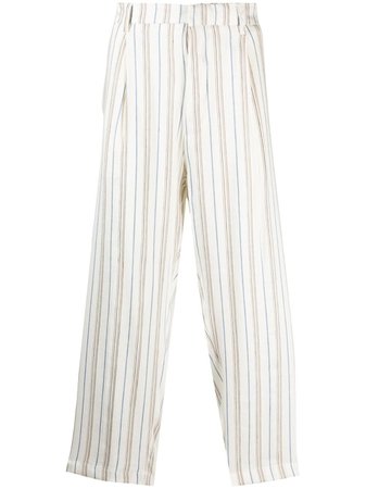 Costumein striped straight-leg trousers CQ31VINCENT - Farfetch
