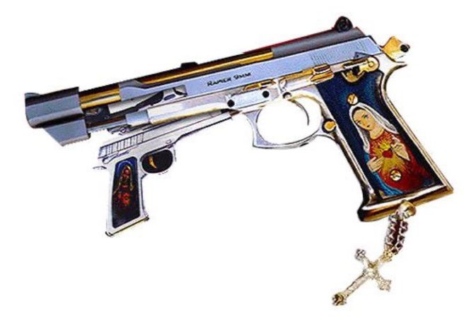 vintage pistol