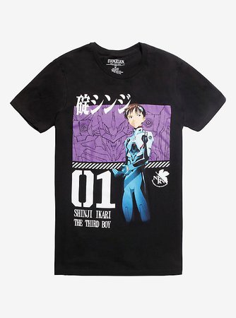 Neon Genesis Evangelion Shinji 01 T-Shirt