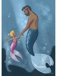 daddy daughter mermaids - Google Search